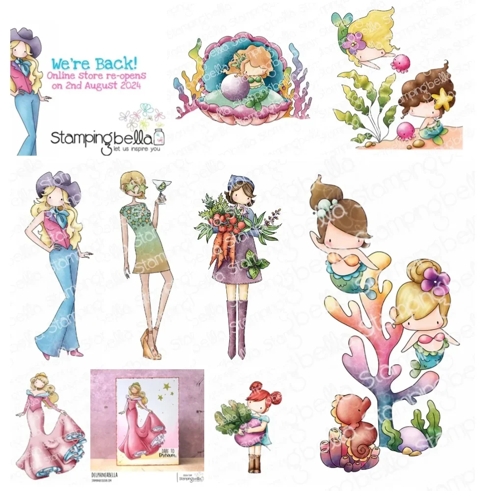 Девушка держит букет цветов Металлические Вырубные штампы и Сделай Сам