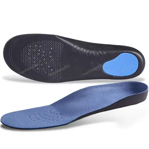 Arch Suporte a palmilhas para pés homens Mulheres palmilhas ortopédicas para sapatos inserções confortáveis ​​de absorção de choques Sport Sapat