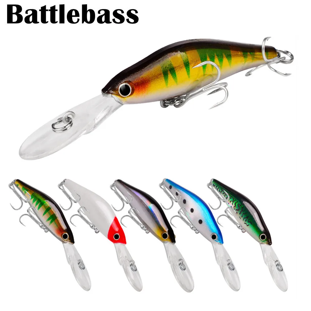 

Плавающая приманка в виде гольяна BATTLEBASS, 10-7 г, приманки для рыбной ловли, жесткая приманка, воблеры, верховодные плавающие приманки, рыба