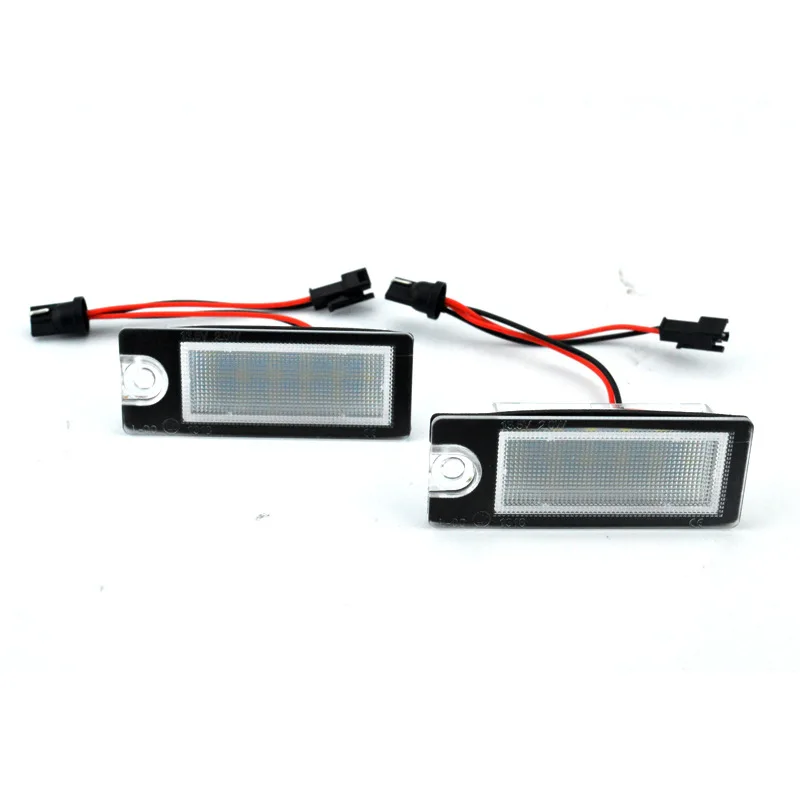 

Led License Plate Light For Volvo XC90 V70 CX70 Signal Lamp V70 CX70 S60 S80 2001 2002 2003 White Car Number Holder Bulbs 6500K
