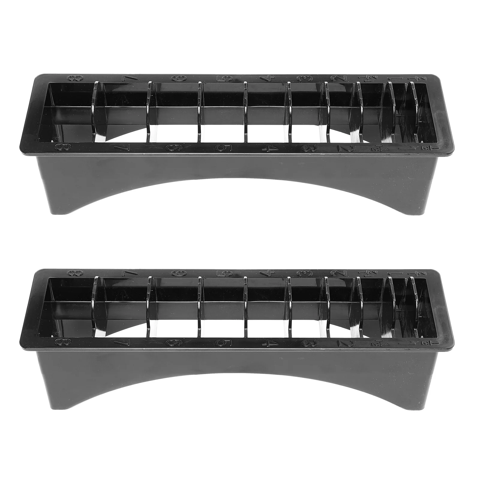 

Clipper Comb Case Barber Storage Holder Box Guard Organizer Hair Guidetray Limit Guards Combs Holders Barbers Trimmer