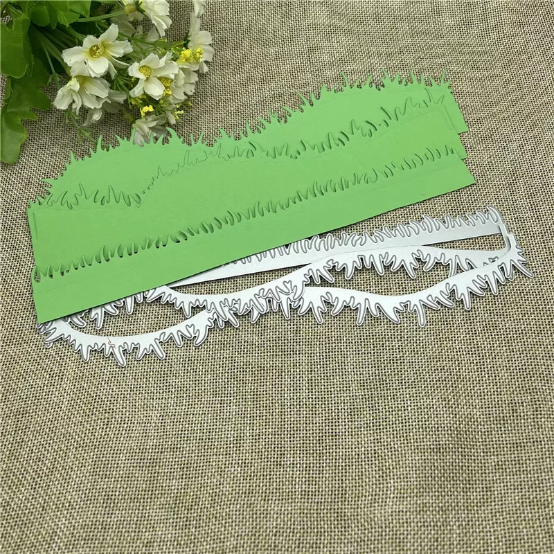 

pieces grass Metal Cutting Dies Stencils For DIY Scrapbooking Decorative Embossing Handcraft Template