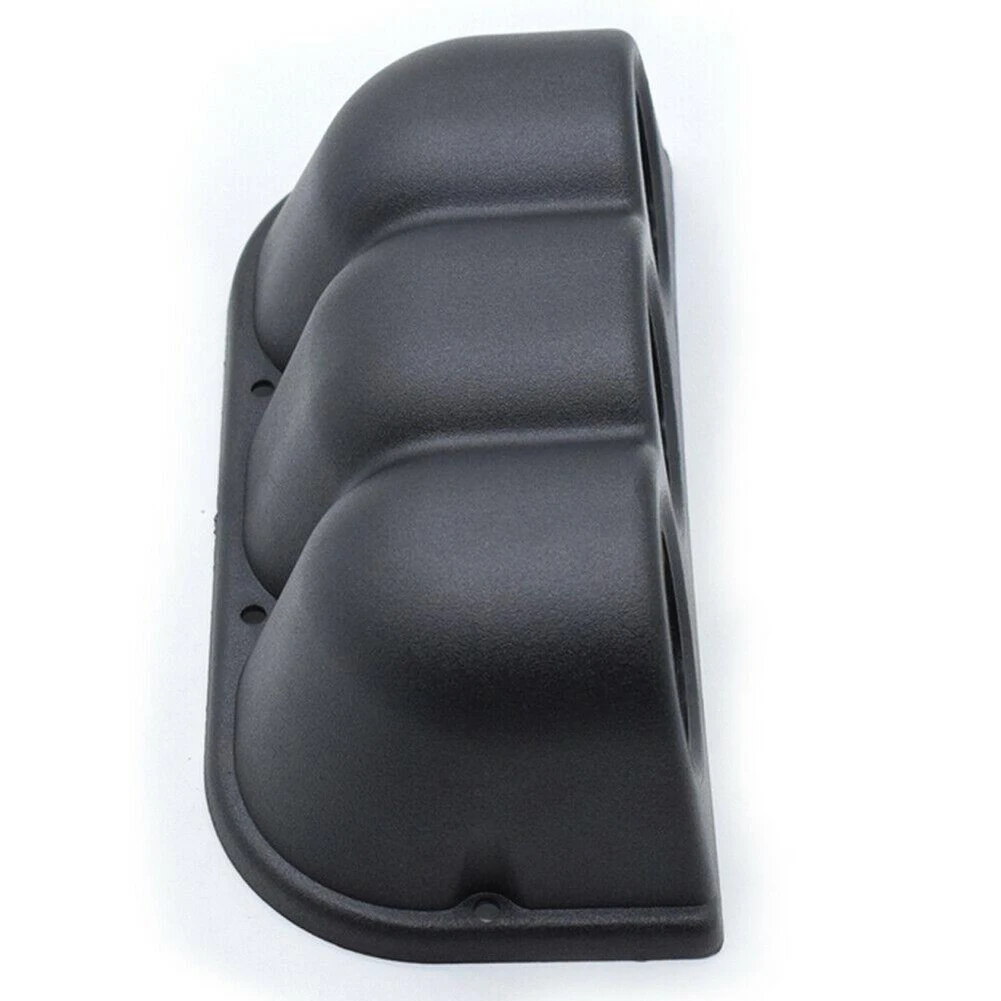 

2inch 52mm Car 3 Hole Black Gauge Pod Triple Gauge Meter Holder Cup Dash Pillar Mount Pod Panel Black ABS Plastic For Universal