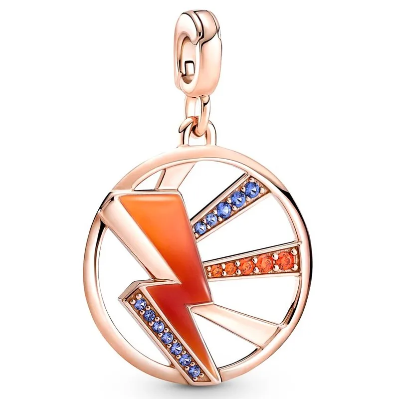 

Original ME Light Me Up Medallion Dangle Beads Charm Fit Pan Women 925 Sterling Silver Europe Bracelet Bangle Diy Jewelry