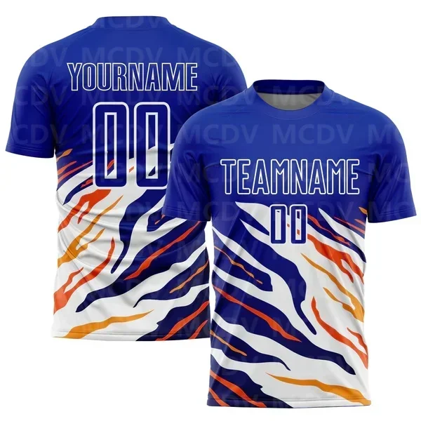 Пользовательская аквамариновая черно-белая Футбольная форма Джерси с коротким