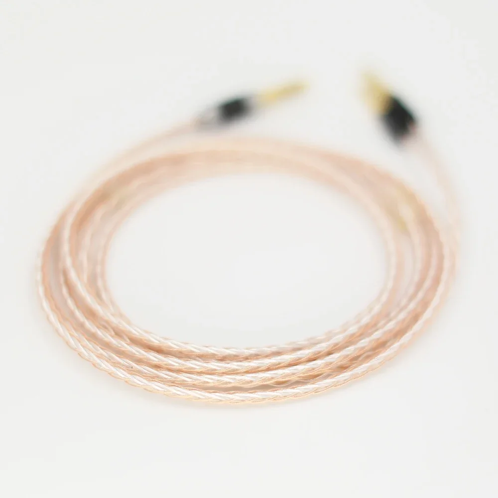 Audiocrast 8-ядерный кабель для наушников 3 5 стерео аудио разъем обновления Meze 99