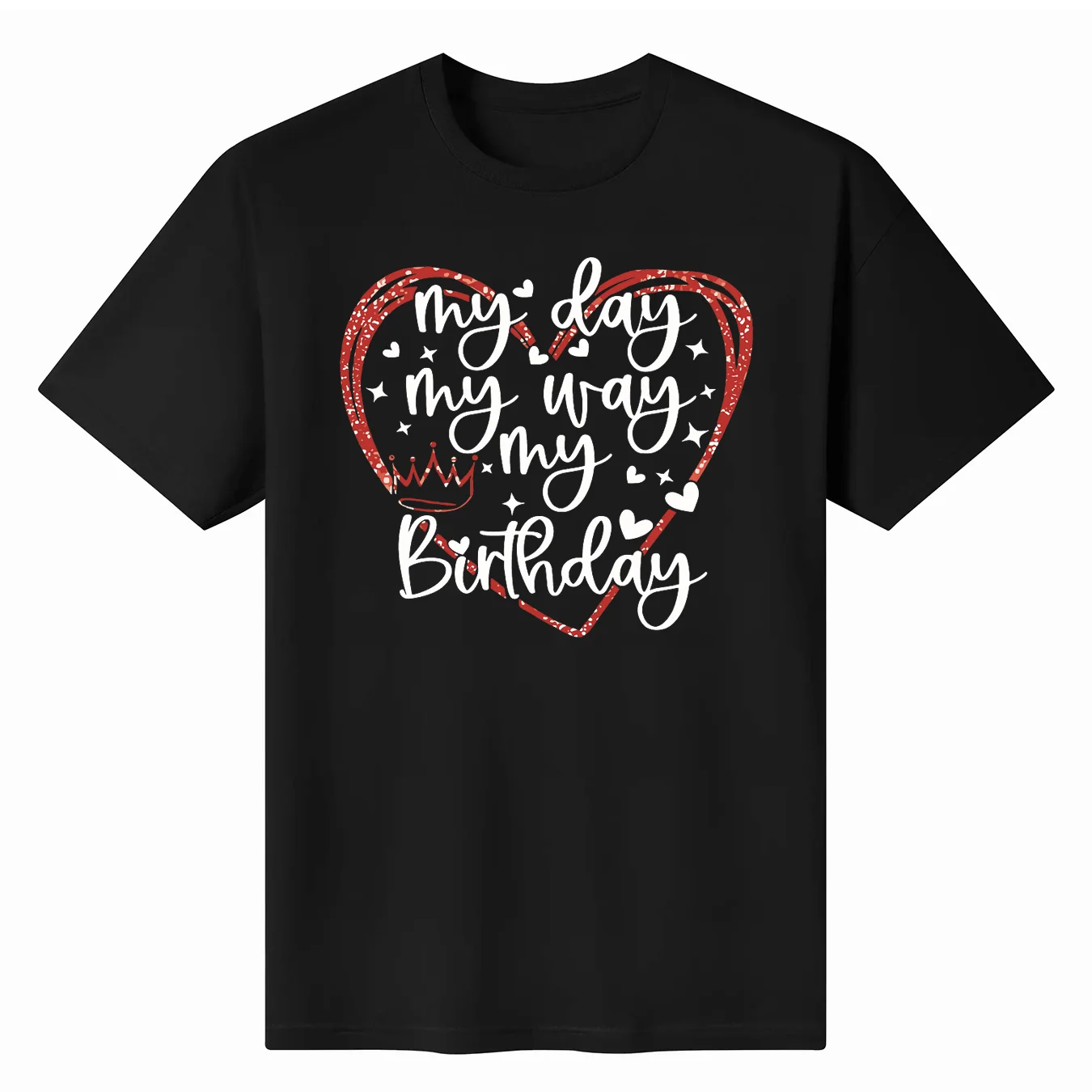 Футболка My Day Way на день рождения модная вечерняя толстовка с длинными или