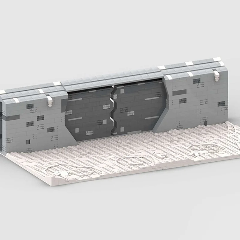 

YcMoc Blocks Science Fiction Scene Star Movie Rebel Bunkers Model Technology Bricks DIY Toys For Kids Children Gifts