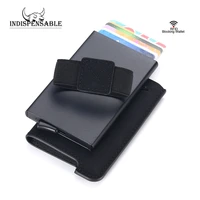 indispensable rfid card holder money wallets slim mini item men smart wallet vintage business edc cardholder for bank cards