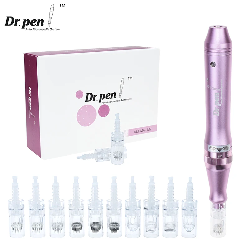 

Electric Dr Pen Ultima M7 Meso Micro Needling Machine Derma Pen Microneedle Mesotherapy M7 Plug in model Skincare Tool SPA Care