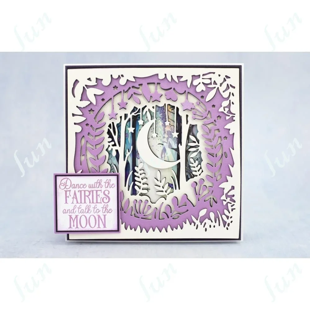 Набор металлических штампов Moonshadow Valley штампы для скрапбукинга Новое поступление