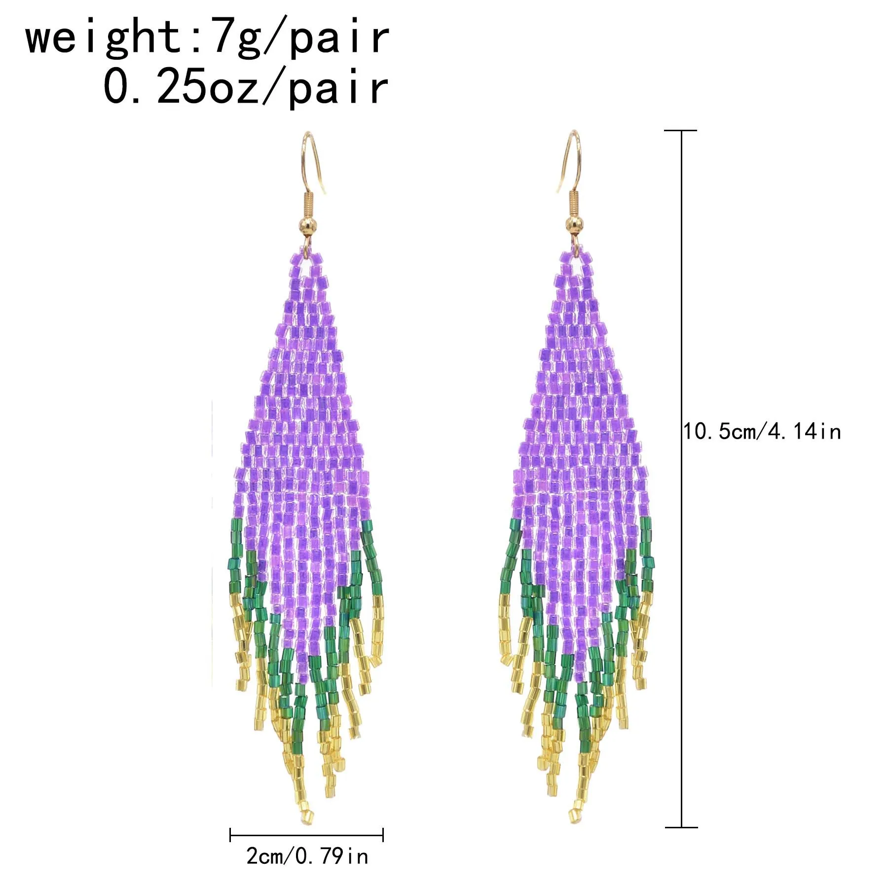 Серьги-капельки ALL FLY цветочные