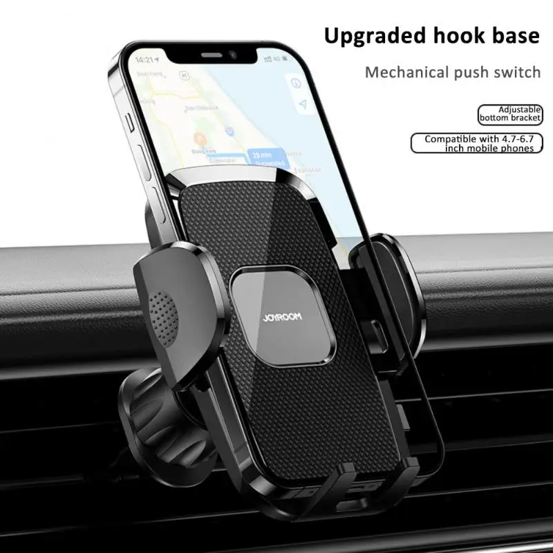 

Vehicle Interior Dashboard Phone Holder GPS Stand With 360° Rotation Windshield Air Vent Mobile Phone Mount Car Bracket