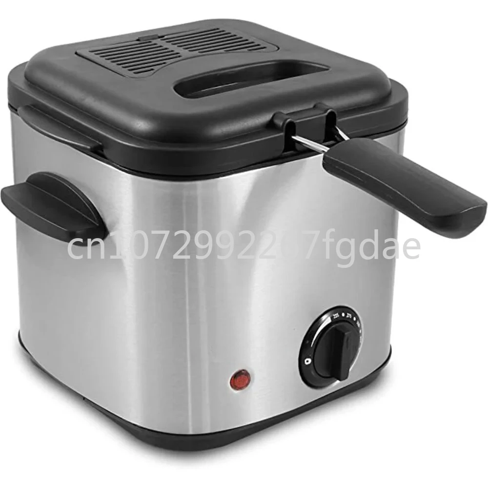 

1.5 Quart Deep Fryer Stainless Steel Air Fryer Oven Electric Deep Fryer