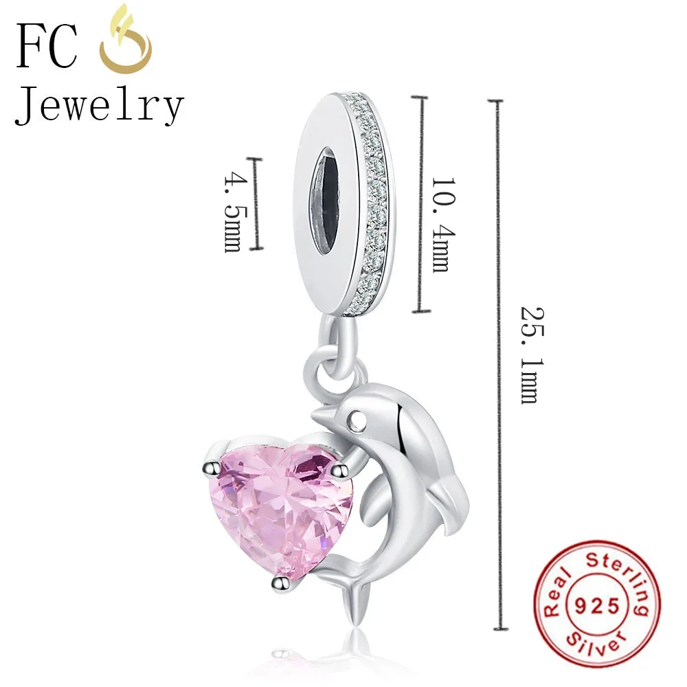 FC ювелирные изделия подходят оригинальные Подвески Pan браслет 925 Стерлинговое