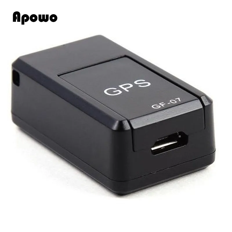 GF07 GSM GPRS Мини-автомобильный магнитный GPS антипотерянный записывающий устройство для реального времени отслеживания локатор трекера поддерживает TF-карту на.