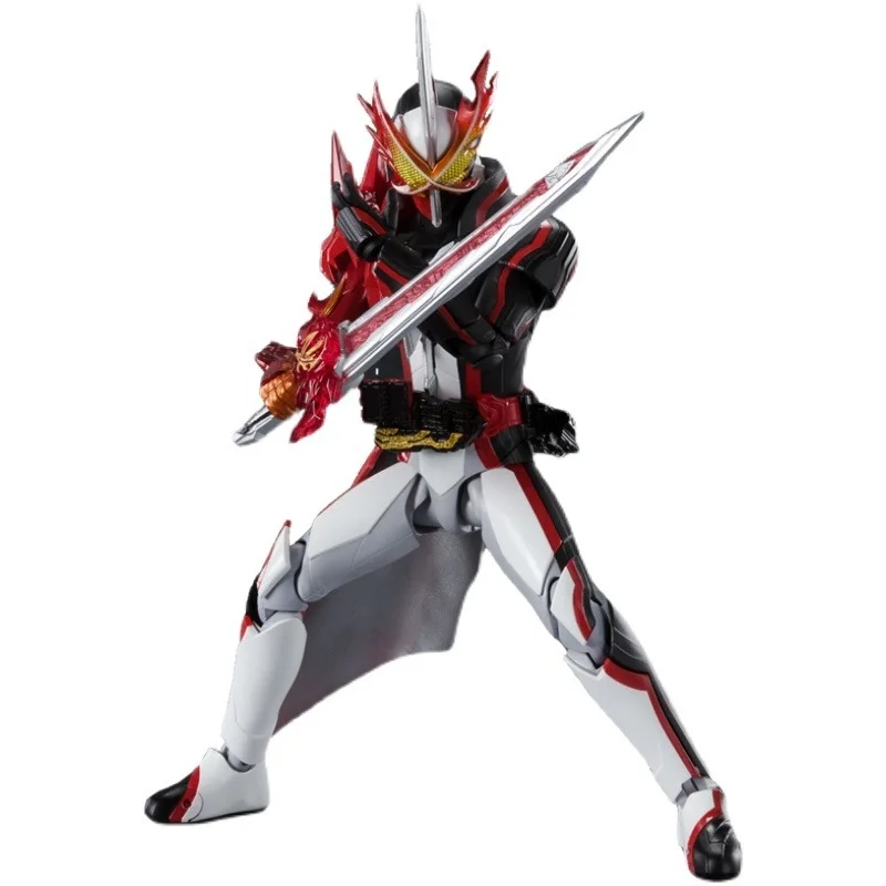 

Bandai SHF Kamen Rider Saber Dragon of Courage Fire Sword Fire Sacred Blade Action Figure Model Toy Gift for Children