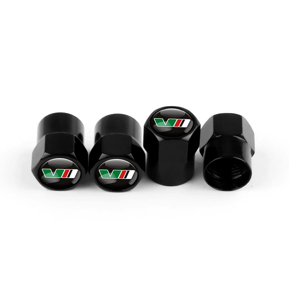 

4 шт., автомобильный Стайлинг, алюминиевая эмблема, колеса, шток клапана, воздушные колпачки для Skoda Octavia Fabia Rapid Yeti Superb Octavia A5 A7 VRS VII