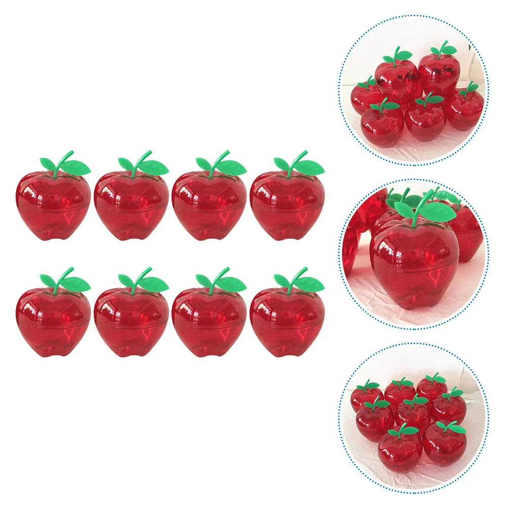 

Candy Box Christmas Boxes Apple Apples Party Containerwith Fillable Favors Containers Treatornaments Jar Favorshaped Jars Shower