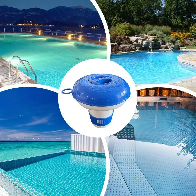 Плавающий дозатор для бассейна держатель плавающего спа планшета с хлором