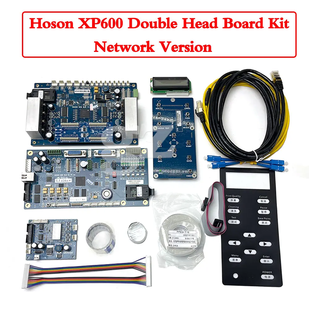 

Hoson Board kit двойная головка для Epson XP600/4720/I3200 для эко-растворителя/на водной основе/УФ-принтера, комплект пластин, сетевая версия