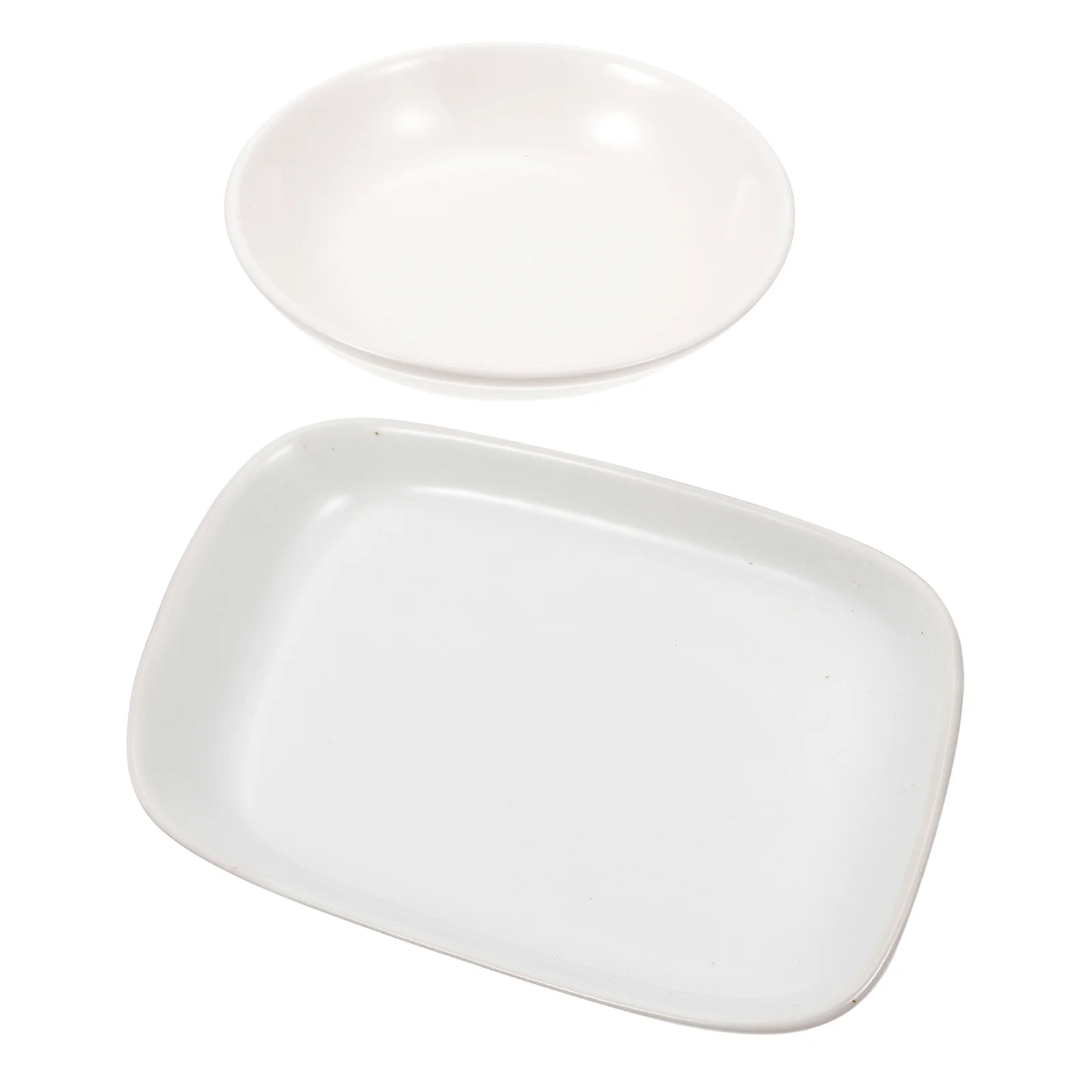 

Paint Ceramic Tray Color Pallet Painting Artist Palette Rectangular Mixing Trays White Well Round Watercolor Art