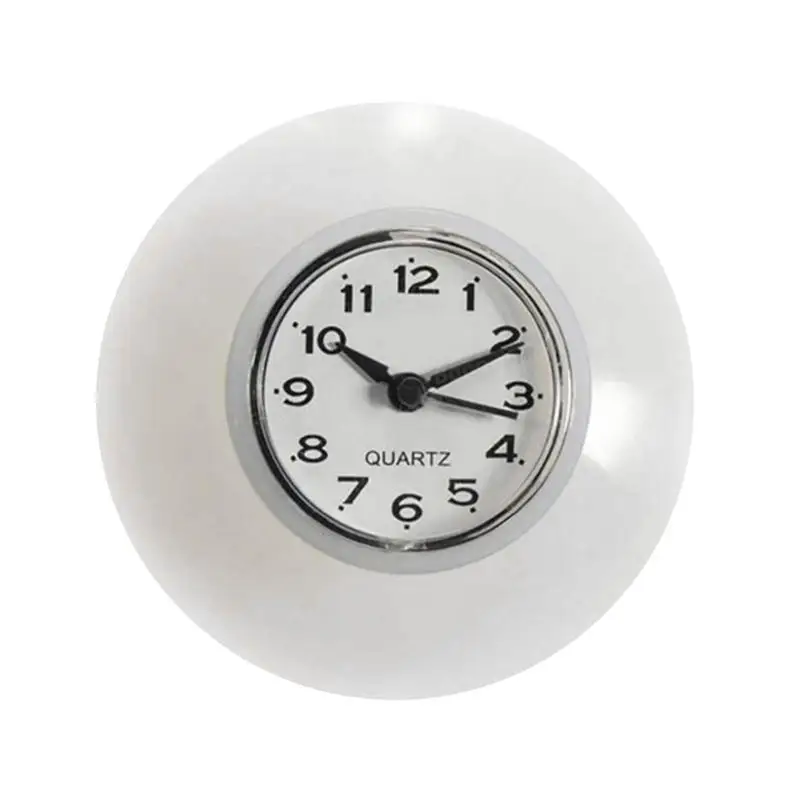 

Waterproof Bathroom Clock Silent Non-Ticking Fashion Wall Clocks Silent Non-Ticking Suction Cup Clock For Bathroom Bedroom