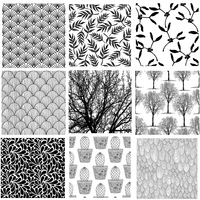 azsg full page pattern clear stamps for diy scrapbooking decorative card making crafts fun decoration supplies