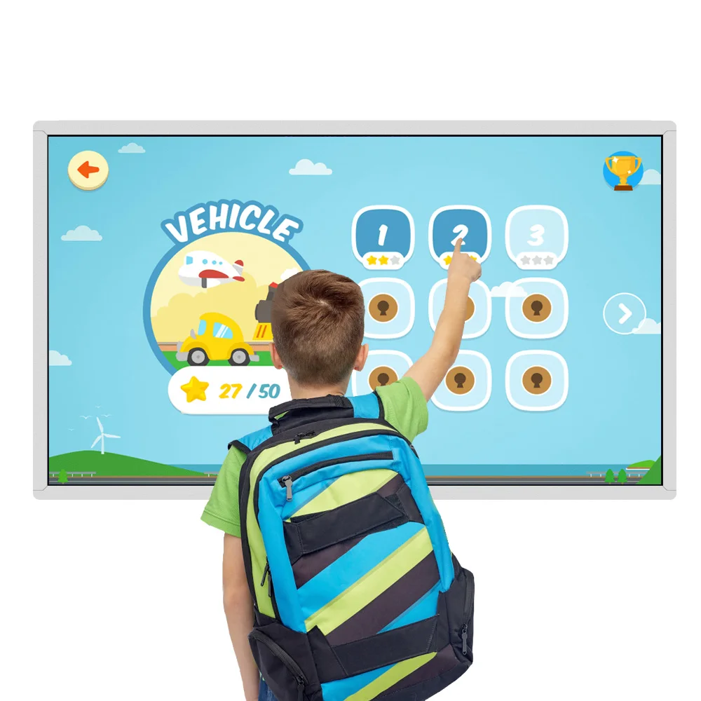 

Ultra HD 75 inch multitouch no projector teaching classroom wireless digital interactive whiteboard smart board price