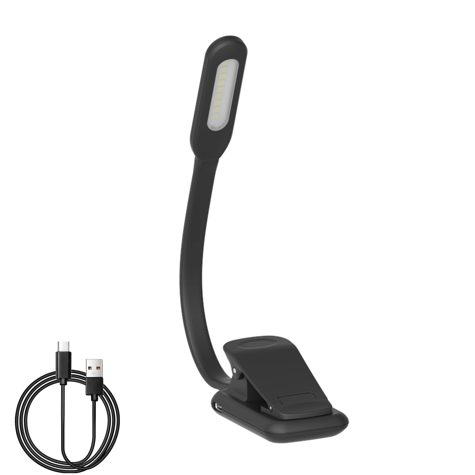 

Book Light Clip On Book Light Book Light Clip On Rechargeable 3 Brightness Levels Reading Lights For Books In Bed Lightweight