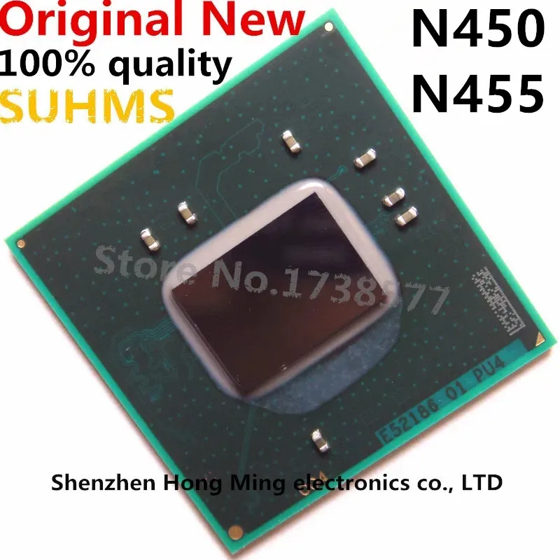 100% новый набор микросхем N450 SLBMG N455 SLBX9 BGA