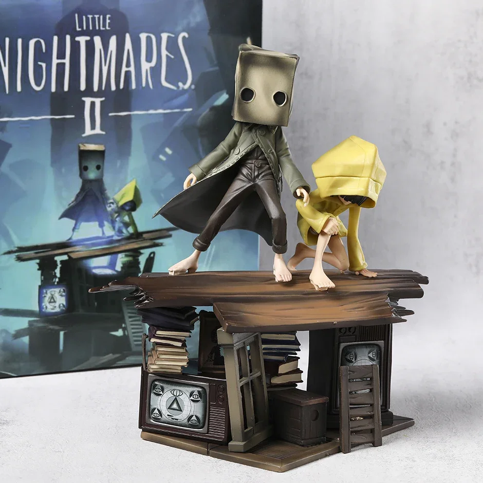 22 5 см Little Nightmares Six &amp Mono GK ПВХ фигурка статуя модель игрушка кукла подарок