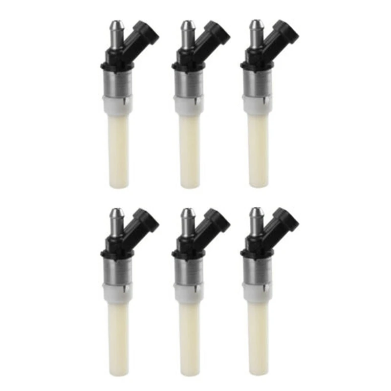 

6 PCS Fuel Injectors For Chevy Pickup Truck V6 4.3L 12568332A FJ10565