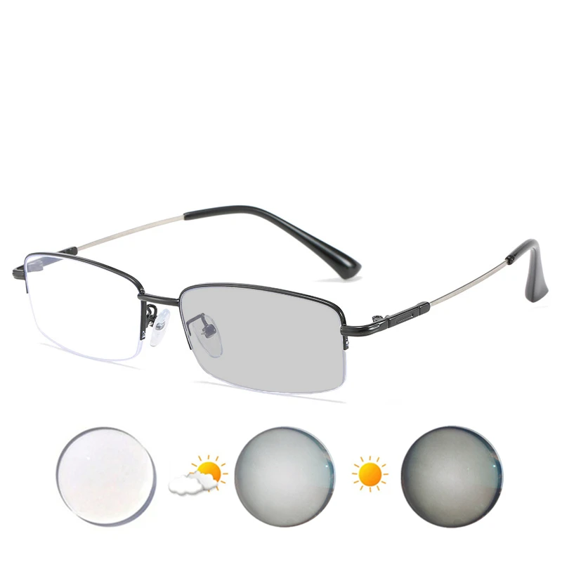 Очки для близорукости сферические от -0 5 до -10 женские и мужские полусплавные очки