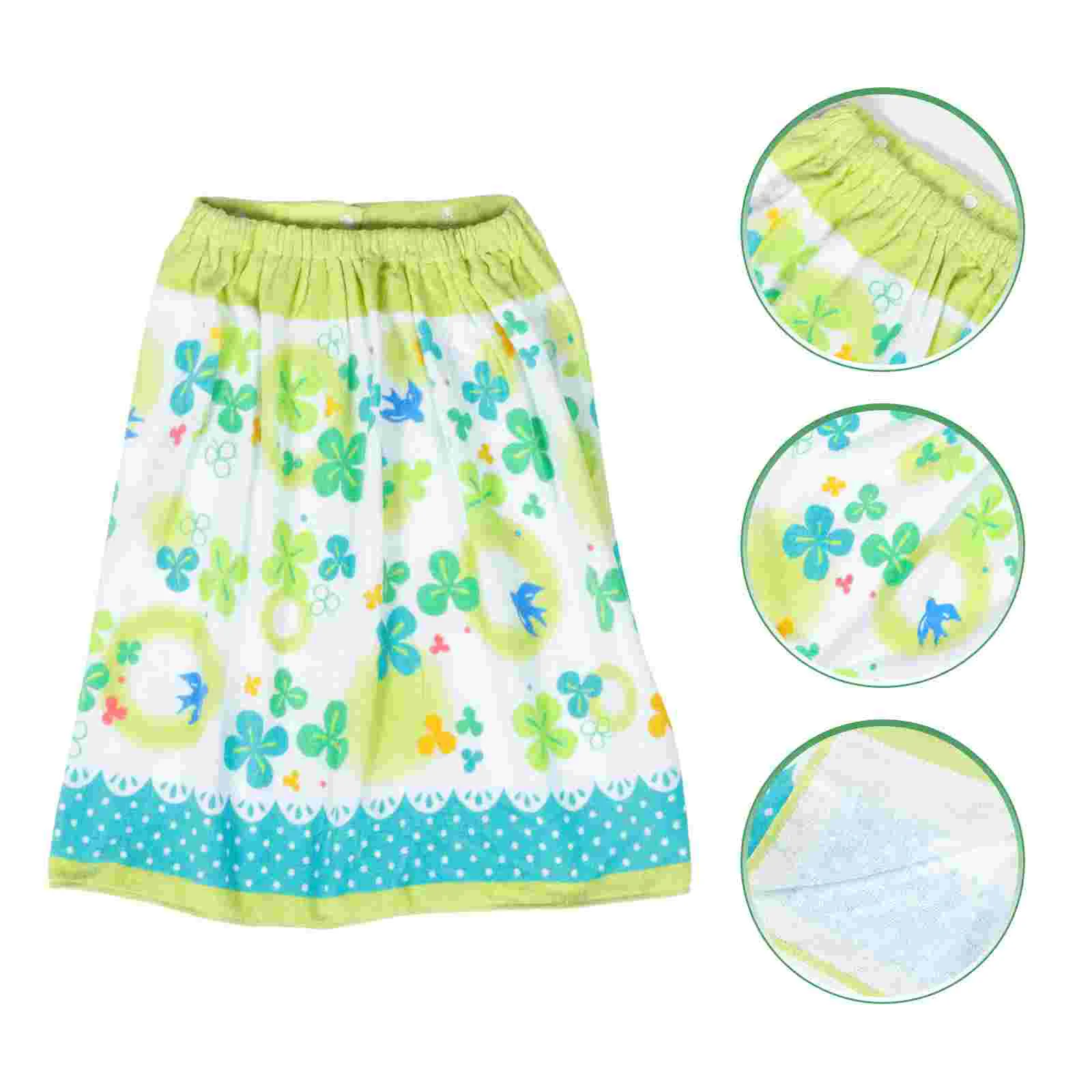 

Wrap Towel Kids Bath Bathrobe Shower Beach Buttons Snap Towels Sheets Child Children Each Swimming Tube Skirt Girls Robe Pool