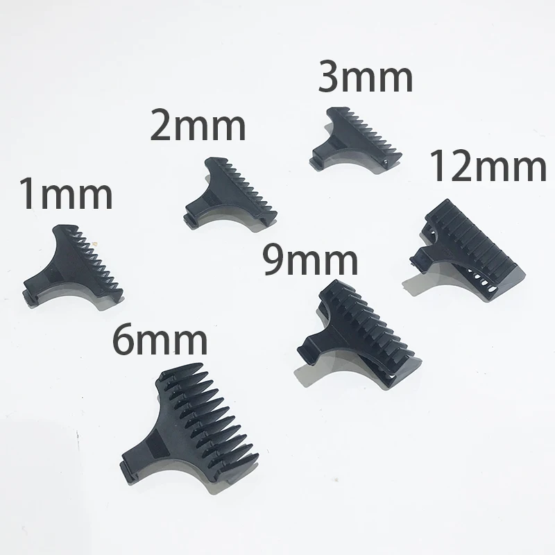 Kemei 0mm Hair Trimmer Limit Comb Universal Black Guards Hai