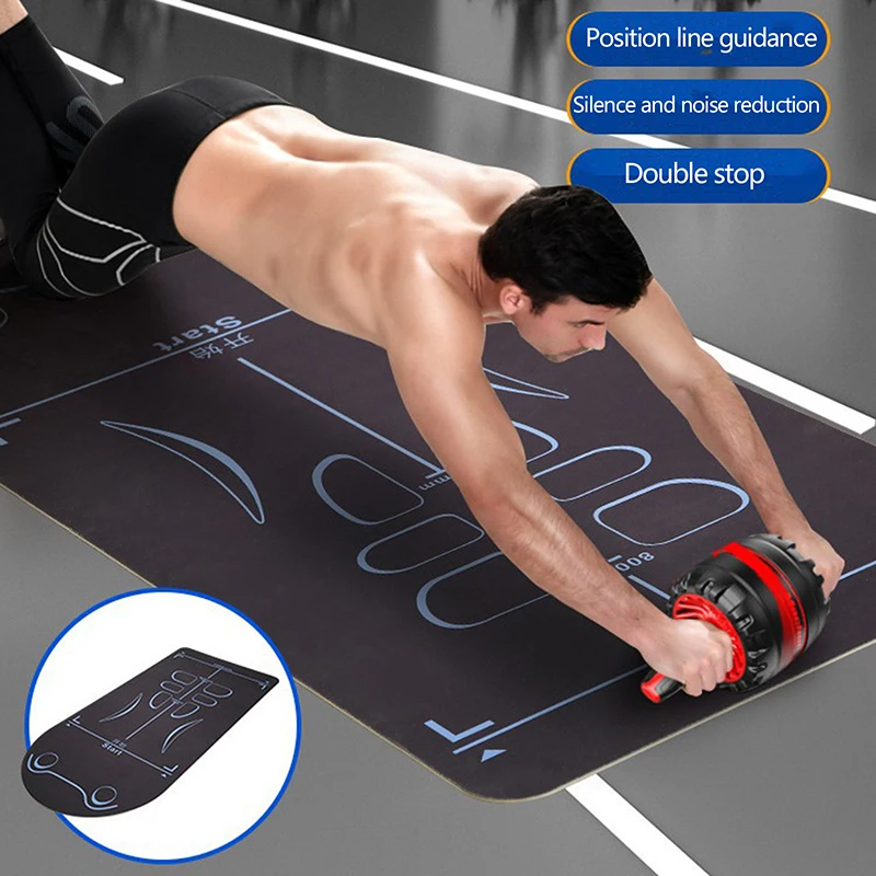 Коврик для йоги нескользящий амортизатор толстый коврик на коленях многоразовый