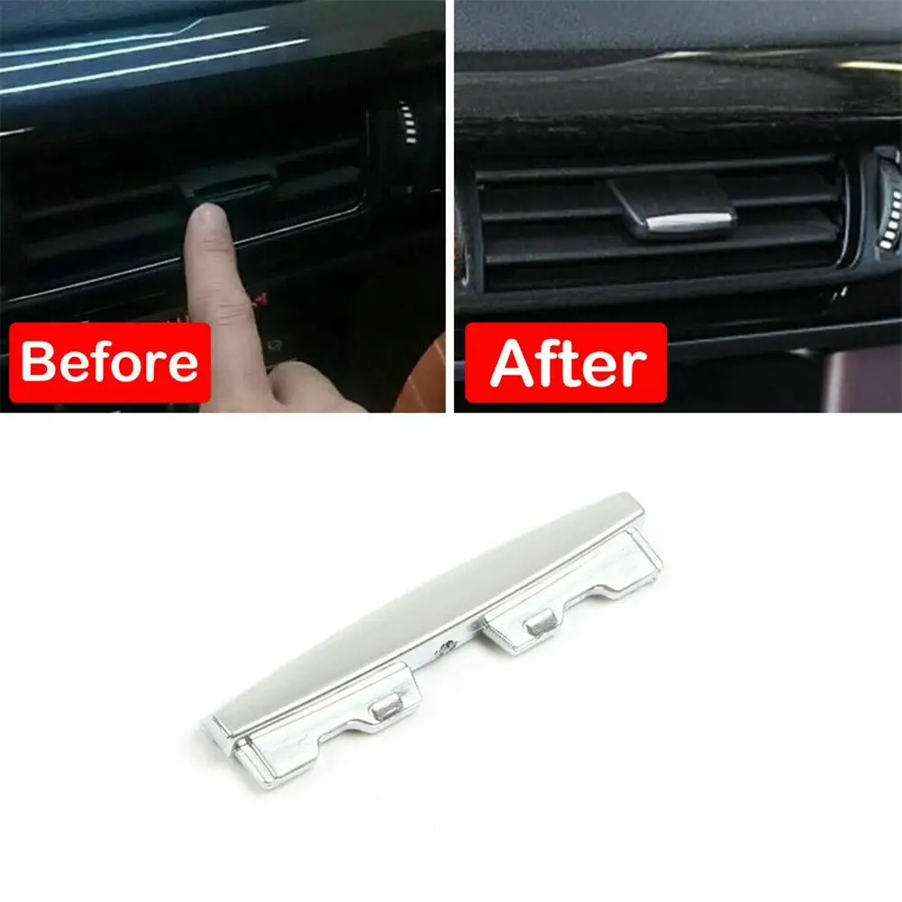 

A/C Air Vent Outlet Paddle Trim Strip Chrome For BMW F15 F16 F85 F86 X5 X6 X5M X6M A/C Vent Outlet Paddle Trim