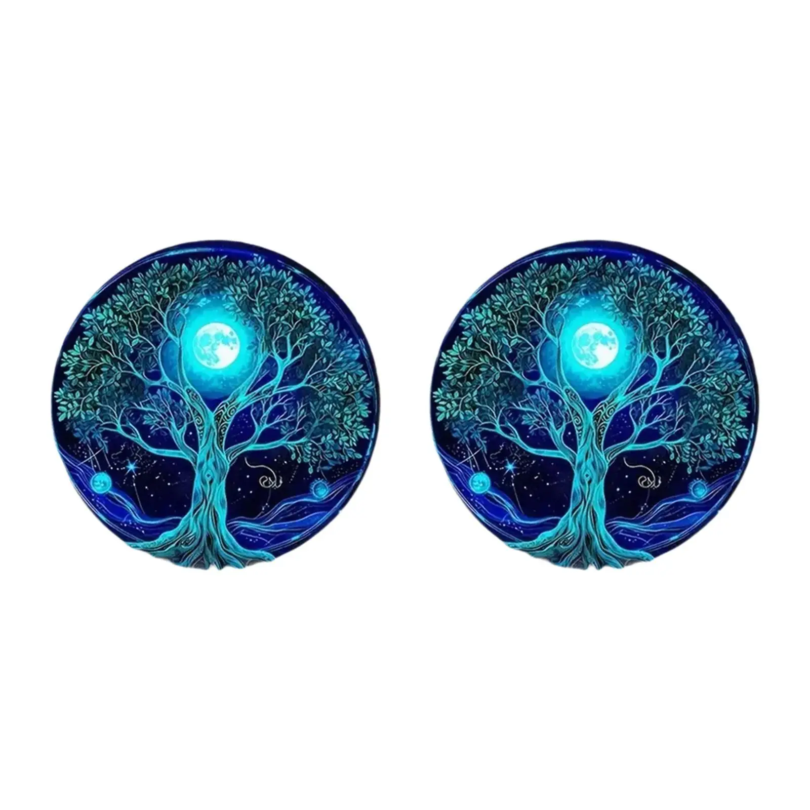 

2 шт. универсальный автомобильный подстаканник подставки для украшения интерьера износостойкие для