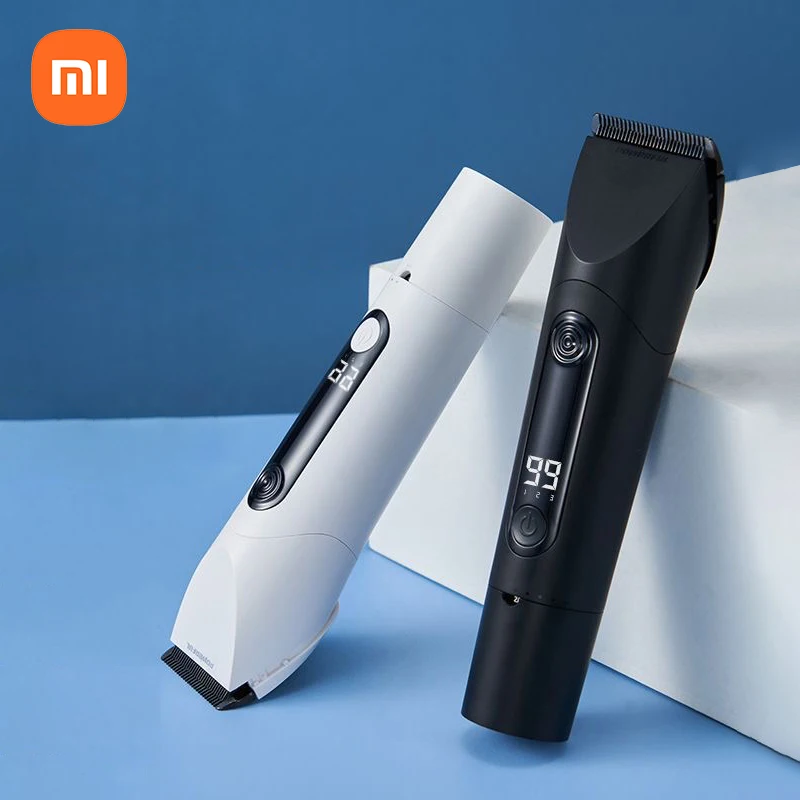 

2023 Xiaomi Mijia Hair Clipper Cutting Trimmer Barber Wireless Hair Cutter Titanium Alloy Blade Trimer for Men Electric Shaver