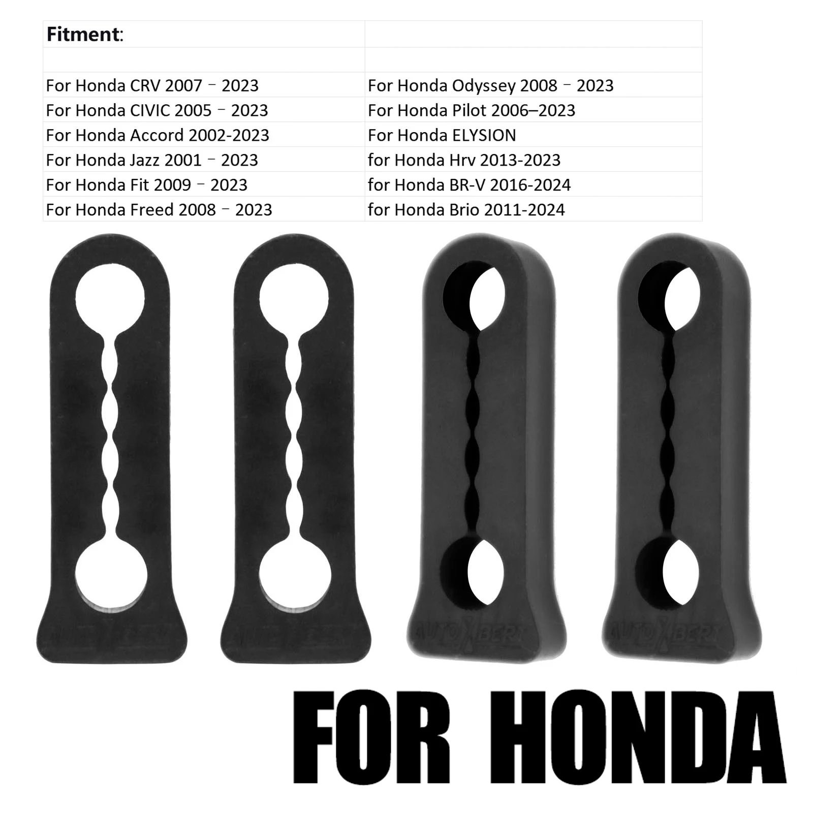 

Универсальный демпфер дверного замка автомобиля для Toyota Nissan VW Hyundai KIA Peugeot, амортизирующее уплотнение 2004 2020 2023 2024