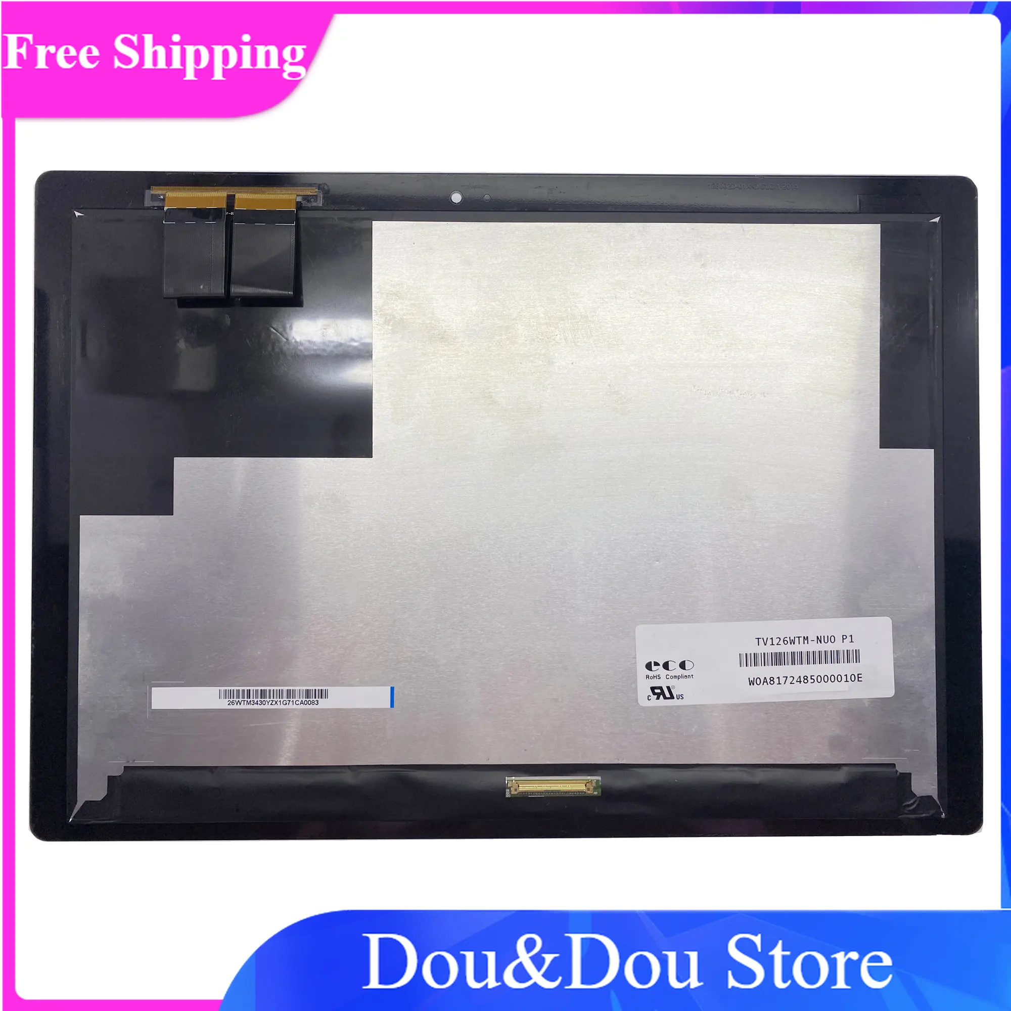 

12.6" 2 in 1 TV126WTM-NU0 P1 LCD SCREEN Touch Screen For ASUS Transformer 3 Pro T304UA T304U T304 Digitizer Assembly