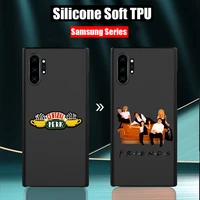 central perk coffee friends tv show cover for samsung galaxy s7 s8 s9 s10 edge s10e s20 s21 note 8 9 10 20 ultra plus phone case