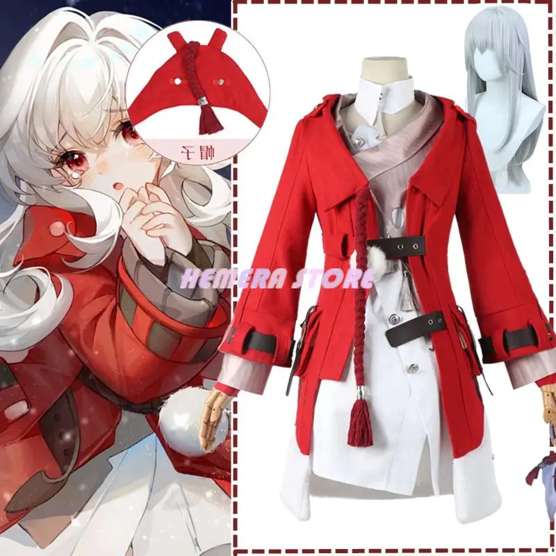 

Clara Cosplay Costume Game Honkai: Star Rail Cosplay Women Cosplay Honkai Clara Halloween Carnival Cosplay Wig Kelala Female Set