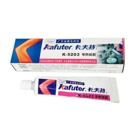 

Силиконовый клей для радиатора, 80 г, Kafuter K-5203, светодиодный светильник