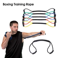 mma boxing resistance bands rubber speed training pull rope muay thai karate arm strength pull rope exercise training expander