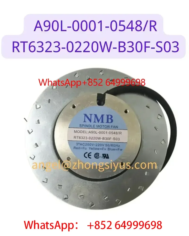 A90L-0001-0548/R RT6323-0220W-B30F-S03 Совершенно новый шпиндельный вентилятор