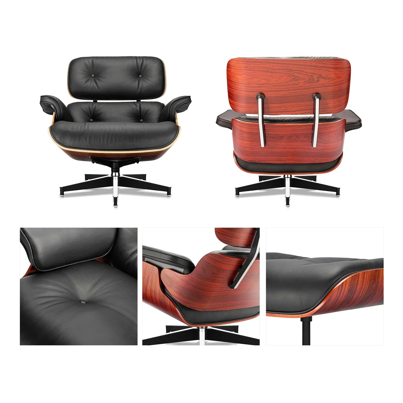 Стулья для гостиной и офиса из натуральной кожи