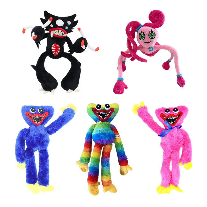 

Huggy Wuggy Plush Toys Keychain Poppy Playtime Game Character For Car Bag Peluche Toys Christmas Hanging Pendant