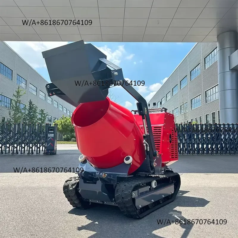 Фото Хит продаж: мини-самосвал-миксер Voer F300 объемом 300 л с самозагрузкой, компактный самосвал с двигателем для №1
